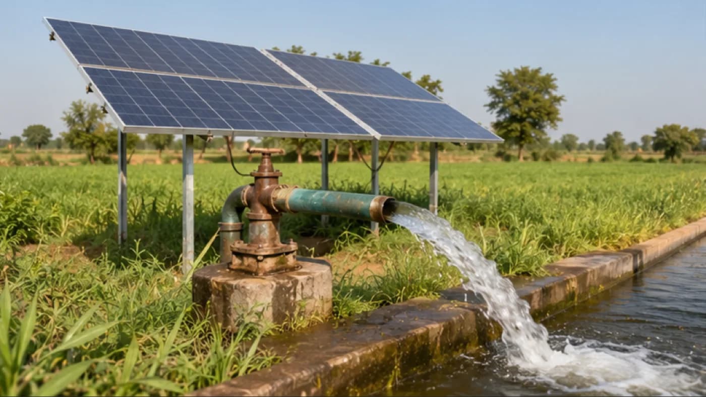 PM-KUSUM Solar Pump Subsidy: The Three Components Explained