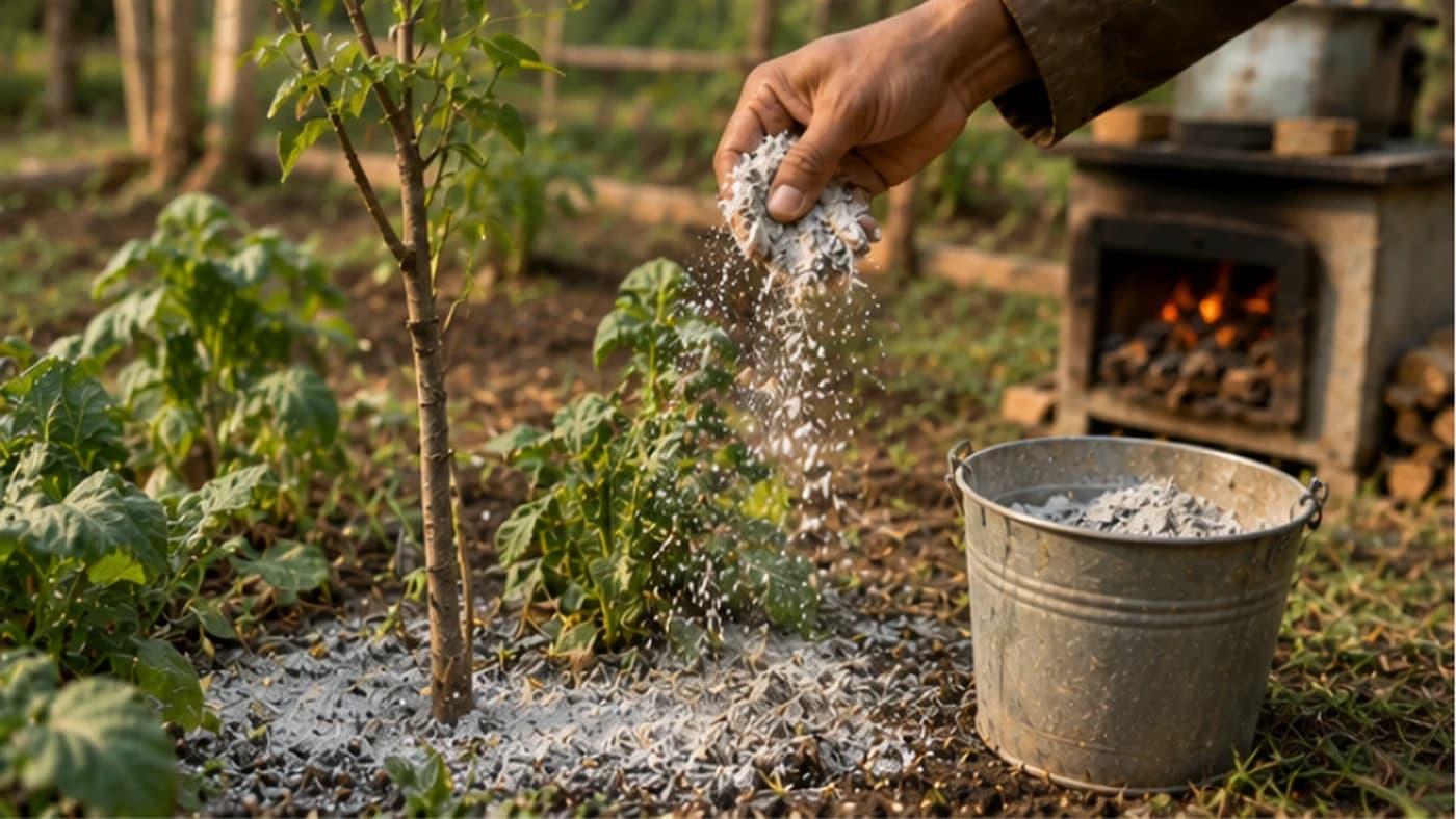 Stop Tossing Wood Ash: From Chulha Waste to Garden Gold