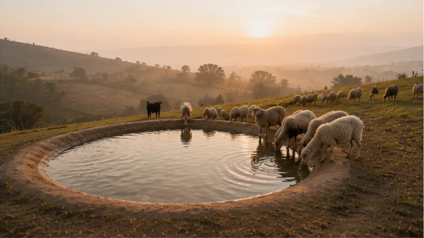 Ancient Dew Pond Construction: Water on High Ground With No Pump