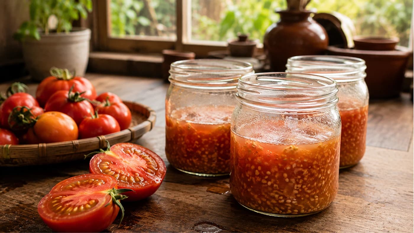 How to Save Tomato Seeds Using Fermentation (95%+ Germination)