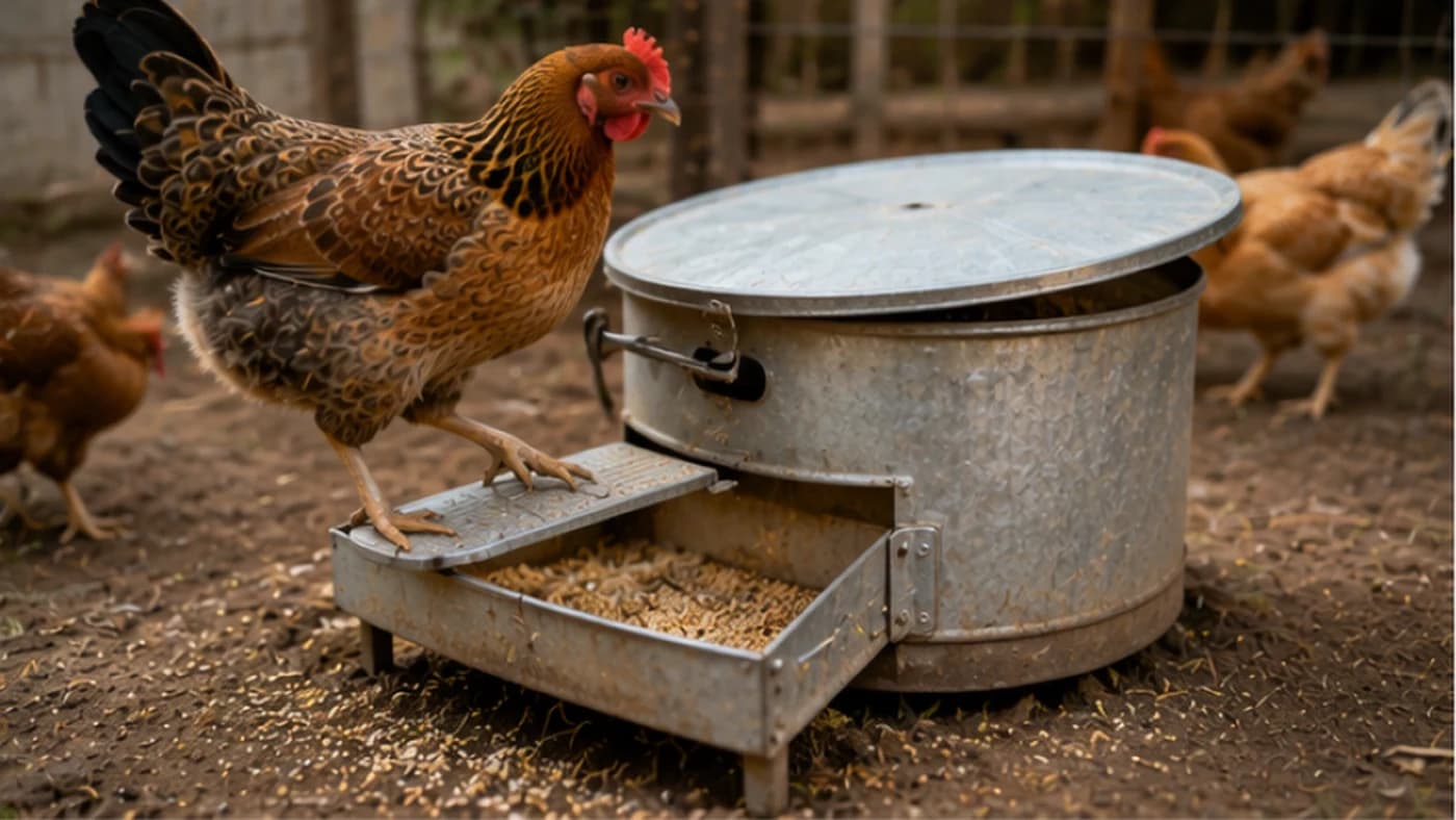 How to Stop Poultry Feed Waste (and Cut Your Feed Bill by 20-40%)