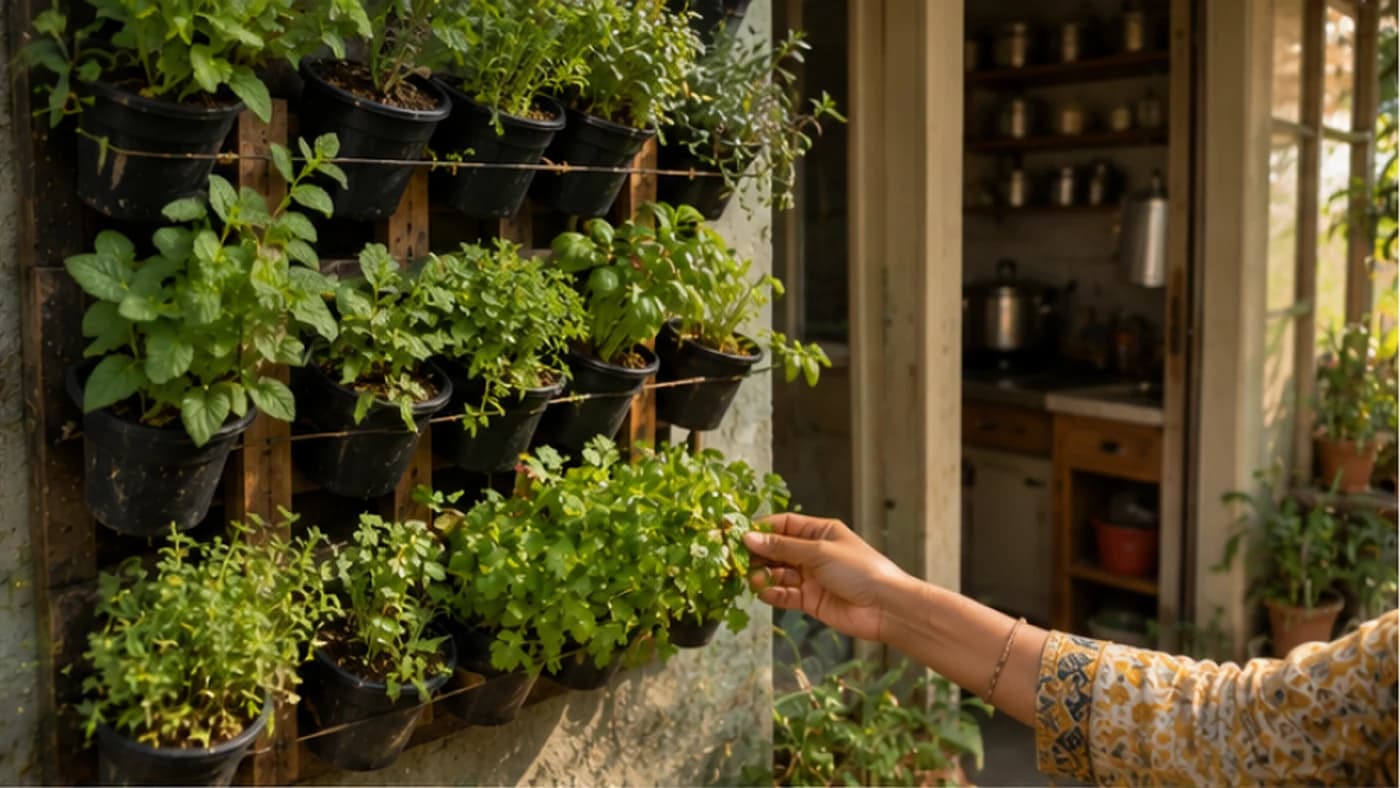 Build a Kitchen Herb Wall: A Living System That Beats Lonely Pots