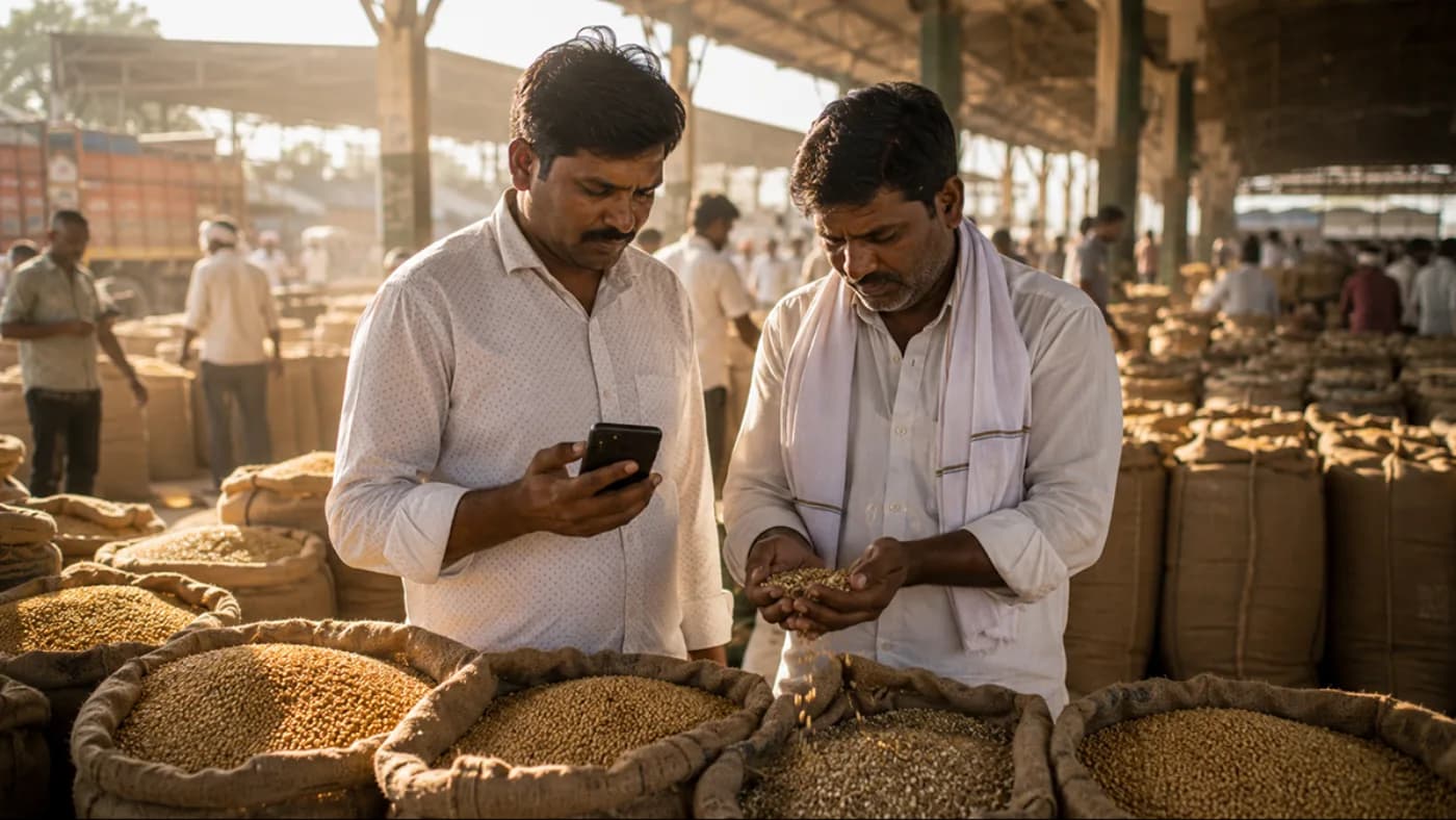 ઓનલાઈન બજાર ભાવ કેવી રીતે જોવો: AGMARKNET ની સંપૂર્ણ ગાઇડ (અને આંકડા કેવી રીતે વાંચવા)
